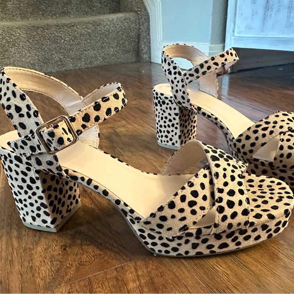 Leopard Print Women's Sandals
